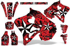 Dirt Bike Graphics Kit Decal Wrap For Honda CR125 1995-1997 CR250 1995-1996 NORTHSTAR RED-atv motorcycle utv parts accessories gear helmets jackets gloves pantsAll Terrain Depot