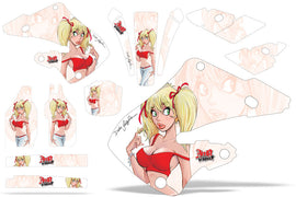 Dirt Bike Graphics Kit Decal Wrap For Honda CR125 1998-1999 CR250 1997-1999 MANDY RED WHITE-atv motorcycle utv parts accessories gear helmets jackets gloves pantsAll Terrain Depot