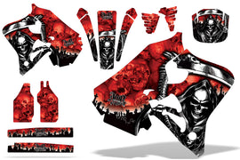 Dirt Bike Graphics Kit Decal Wrap For Honda CR125 1995-1997 CR250 1995-1996 REAPER RED-atv motorcycle utv parts accessories gear helmets jackets gloves pantsAll Terrain Depot