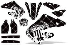 Load image into Gallery viewer, Dirt Bike Graphics Kit Decal Wrap For Honda CR125 1998-1999 CR250 1997-1999 RELOADED WHITE BLACK-atv motorcycle utv parts accessories gear helmets jackets gloves pantsAll Terrain Depot