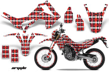 Load image into Gallery viewer, Graphics Kit Decal Sticker Wrap + # Plates For Honda CRF250L 2013-2016 ARGYLE RED-atv motorcycle utv parts accessories gear helmets jackets gloves pantsAll Terrain Depot