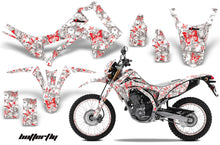 Load image into Gallery viewer, Graphics Kit Decal Sticker Wrap + # Plates For Honda CRF250L 2013-2016 BUTTERFLIES RED WHITE-atv motorcycle utv parts accessories gear helmets jackets gloves pantsAll Terrain Depot