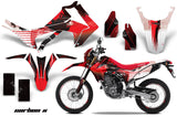 Graphics Kit Decal Sticker Wrap + # Plates For Honda CRF250L 2013-2016 CARBONX RED