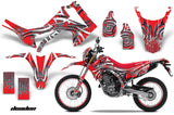 Graphics Kit Decal Sticker Wrap + # Plates For Honda CRF250L 2013-2016 DEADEN RED