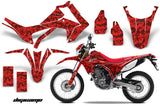 Dirt Bike Graphics Kit Decal Sticker Wrap For Honda CRF250L 2013-2016 DIGICAMO RED