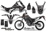 Dirt Bike Graphics Kit Decal Sticker Wrap For Honda CRF250L 2013-2016 HISH SILVER