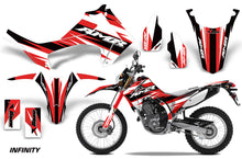 Load image into Gallery viewer, Dirt Bike Graphics Kit Decal Sticker Wrap For Honda CRF250L 2013-2016 INFINITY RED-atv motorcycle utv parts accessories gear helmets jackets gloves pantsAll Terrain Depot