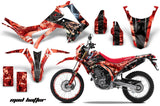 Graphics Kit Decal Sticker Wrap + # Plates For Honda CRF250L 2013-2016 HATTER BLACK RED