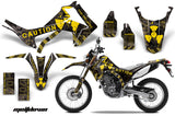 Dirt Bike Graphics Kit Decal Sticker Wrap For Honda CRF250L 2013-2016 MELTDOWN YELLOW BLACK
