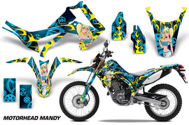 Dirt Bike Graphics Kit Decal Sticker Wrap For Honda CRF250L 2013-2016 MOTO MANDY BLUE-atv motorcycle utv parts accessories gear helmets jackets gloves pantsAll Terrain Depot