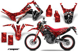 Graphics Kit Decal Sticker Wrap + # Plates For Honda CRF250L 2013-2016 REAPER RED