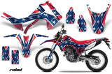 Dirt Bike Graphics Kit Decal Sticker Wrap For Honda CRF250L 2013-2016 REBEL