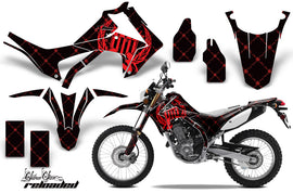 Dirt Bike Graphics Kit Decal Sticker Wrap For Honda CRF250L 2013-2016 RELOADED RED BLACK-atv motorcycle utv parts accessories gear helmets jackets gloves pantsAll Terrain Depot