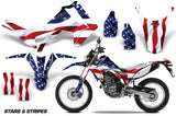Dirt Bike Graphics Kit Decal Sticker Wrap For Honda CRF250L 2013-2016 USA FLAG