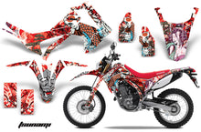 Load image into Gallery viewer, Dirt Bike Graphics Kit Decal Sticker Wrap For Honda CRF250L 2013-2016 TSUNAMI RED-atv motorcycle utv parts accessories gear helmets jackets gloves pantsAll Terrain Depot