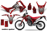 Dirt Bike Graphics Kit Decal Sticker Wrap For Honda CRF250L 2013-2016 WIDOW BLACK RED
