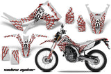 Dirt Bike Graphics Kit Decal Sticker Wrap For Honda CRF250L 2013-2016 WIDOW RED WHITE