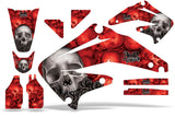 Dirt Bike Graphics Kit Decal Sticker Wrap For Honda CRF450R 2002-2004 BONES RED