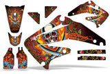 Dirt Bike Graphics Kit Decal Sticker Wrap For Honda CRF450R 2002-2004 EDHP RED