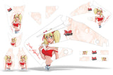 Dirt Bike Graphics Kit Decal Sticker Wrap For Honda CRF450R 2002-2004 MANDY RED WHITE