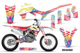 Dirt Bike Graphics Kit Decal Sticker Wrap For Honda CRF450R 2013-2016 REWIND