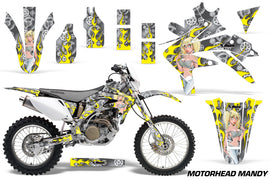 Dirt Bike Decal Graphics Kit Sticker Wrap For Honda CRF450X 2005-2016 MOTO MANDY SILVER-atv motorcycle utv parts accessories gear helmets jackets gloves pantsAll Terrain Depot