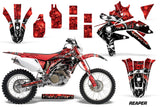Dirt Bike Decal Graphics Kit Sticker Wrap For Honda CRF450X 2005-2016 REAPER RED