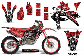 Decal Graphics Kit Sticker Wrap + # Plates For Honda CRF450X 2005-2016 REAPER RED-atv motorcycle utv parts accessories gear helmets jackets gloves pantsAll Terrain Depot