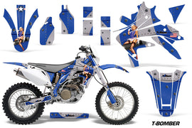 Dirt Bike Decal Graphics Kit Sticker Wrap For Honda CRF450X 2005-2016 TBOMBER BLUE-atv motorcycle utv parts accessories gear helmets jackets gloves pantsAll Terrain Depot