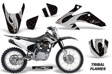 Load image into Gallery viewer, Dirt Bike Graphics Kit Decal Wrap For Honda CRF150 CRF230F 2008-2014 TRIBAL SILVER BLACK-atv motorcycle utv parts accessories gear helmets jackets gloves pantsAll Terrain Depot