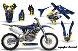 Dirt Bike Graphics Kit Decal Sticker Wrap For Honda CRF250R 2010-2013 MOTORHEAD BLUE