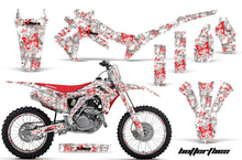Load image into Gallery viewer, Graphics Kit Decal Sticker Wrap + # Plates For Honda CRF250R 2014-2017 BUTTERFLIES RED WHITE-atv motorcycle utv parts accessories gear helmets jackets gloves pantsAll Terrain Depot