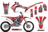 Dirt Bike Graphics Kit Decal Sticker Wrap For Honda CRF250R 2014-2017 DEADEN RED