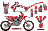 Graphics Kit Decal Sticker Wrap + # Plates For Honda CRF450R 2013-2016 DEADEN RED