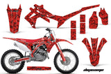 Dirt Bike Graphics Kit Decal Sticker Wrap For Honda CRF250R 2014-2017 DIGICAMO RED