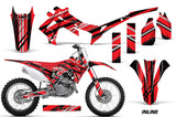 Dirt Bike Graphics Kit Decal Sticker Wrap For Honda CRF250R 2014-2017 INLINE RED BLACK