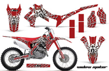 Load image into Gallery viewer, Dirt Bike Graphics Kit Decal Sticker Wrap For Honda CRF250R 2014-2017 WIDOW WHITE RED-atv motorcycle utv parts accessories gear helmets jackets gloves pantsAll Terrain Depot