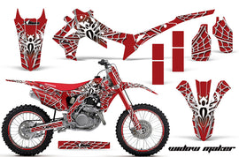 Graphics Kit Decal Sticker Wrap + # Plates For Honda CRF250R 2014-2017 WIDOW WHITE RED-atv motorcycle utv parts accessories gear helmets jackets gloves pantsAll Terrain Depot