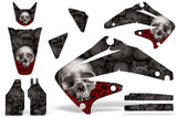 Dirt Bike Graphics Kit Decal Sticker Wrap For Honda CRF450R 2002-2004 BONES BLACK