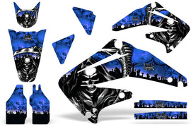 Dirt Bike Graphics Kit Decal Sticker Wrap For Honda CRF450R 2002-2004 REAPER BLUE-atv motorcycle utv parts accessories gear helmets jackets gloves pantsAll Terrain Depot