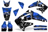 Dirt Bike Graphics Kit Decal Sticker Wrap For Honda CRF450R 2002-2004 REAPER BLUE