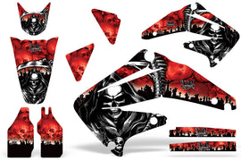 Dirt Bike Graphics Kit Decal Sticker Wrap For Honda CRF450R 2002-2004 REAPER RED-atv motorcycle utv parts accessories gear helmets jackets gloves pantsAll Terrain Depot