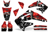 Dirt Bike Graphics Kit Decal Sticker Wrap For Honda CRF450R 2002-2004 REAPER RED