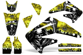 Dirt Bike Graphics Kit Decal Sticker Wrap For Honda CRF450R 2002-2004 REAPER YELLOW-atv motorcycle utv parts accessories gear helmets jackets gloves pantsAll Terrain Depot