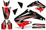 Dirt Bike Graphics Kit Decal Sticker Wrap For Honda CRF450R 2002-2004 TRIBAL PINK BLACK