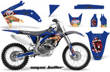 Dirt Bike Graphics Kit Decal Sticker Wrap For Honda CRF450R 2005-2008 VEGAS BLUE
