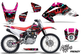 Dirt Bike Graphics Kit Decal Wrap For Honda CRF150 CRF230F 2003-2007 FRENZY RED-atv motorcycle utv parts accessories gear helmets jackets gloves pantsAll Terrain Depot