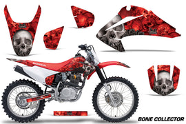 Dirt Bike Graphics Kit Decal Wrap For Honda CRF150 CRF230F 2003-2007 BONES RED-atv motorcycle utv parts accessories gear helmets jackets gloves pantsAll Terrain Depot