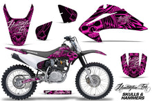 Load image into Gallery viewer, Dirt Bike Graphics Kit Decal Wrap For Honda CRF150 CRF230F 2003-2007 HISH PINK-atv motorcycle utv parts accessories gear helmets jackets gloves pantsAll Terrain Depot