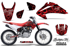 Dirt Bike Graphics Kit Decal Wrap For Honda CRF150 CRF230F 2003-2007 HISH RED-atv motorcycle utv parts accessories gear helmets jackets gloves pantsAll Terrain Depot
